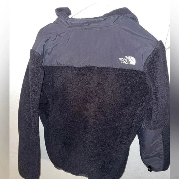 The North Face girls Denali black sweater size Large - Picture 3 of 6